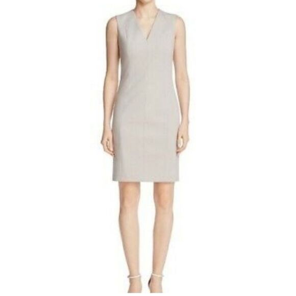 Tahari Knit Sheath. Professional. Light Academic. Normcore - Picture 13 of 13